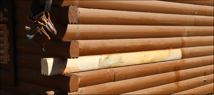 Log Home Damage Repair  Spotsylvania County, Virginia